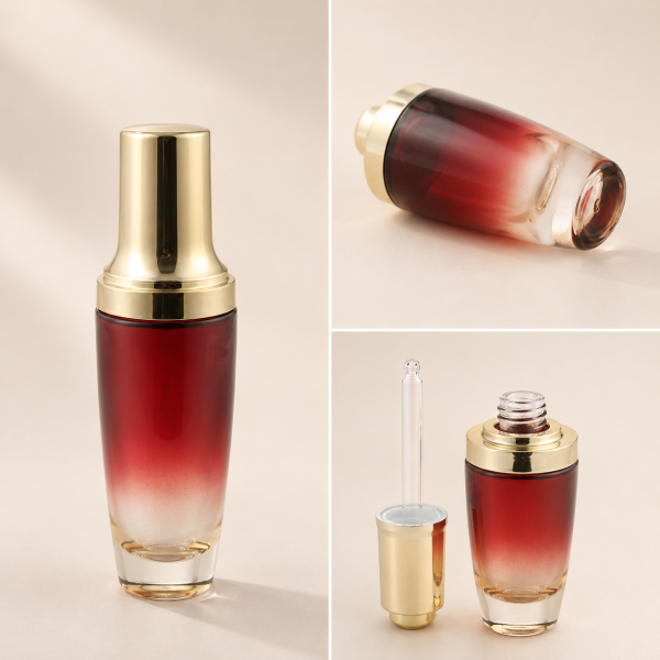 Chai Lọ Đựng Serum Cao Cấp 50ml Thân Trụ Tròn