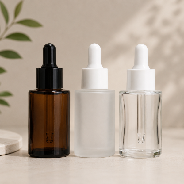 Bộ ba chai serum thủy tinh 30ml