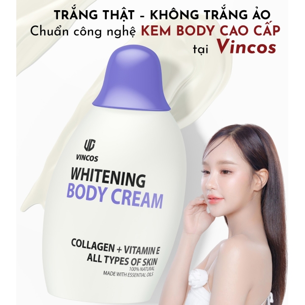 Gia Công Chuẩn Kem Body Cao Cấp Tại Vincos
