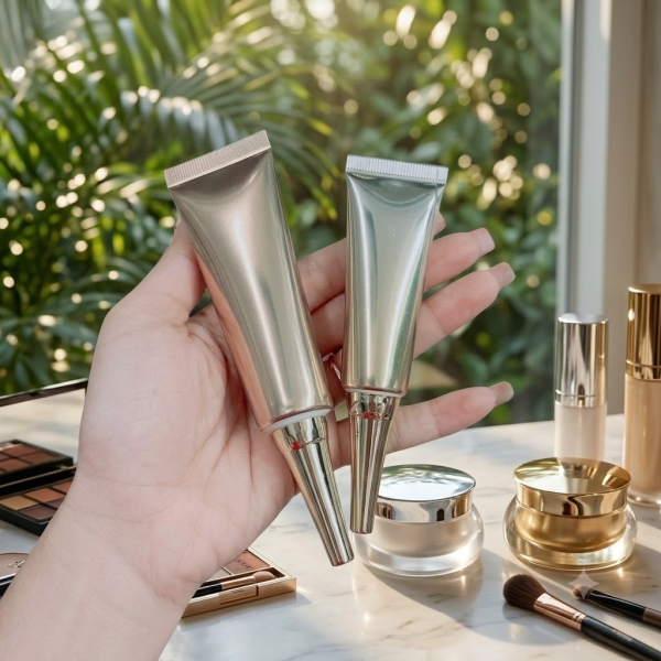 Tuýp nhựa đựng mỹ phẩm nắp nhọn 15ml
