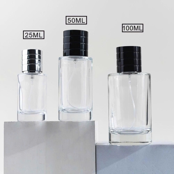Chai trước hoa trụ tròn TDG03 25ml 50ml 100ml