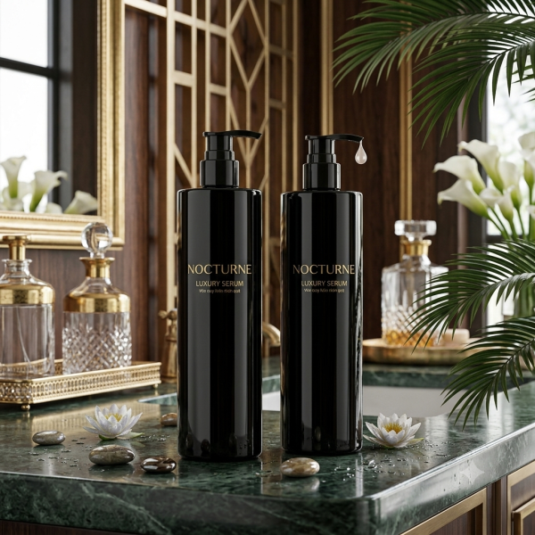 Chai đựng dầu gội BLACK