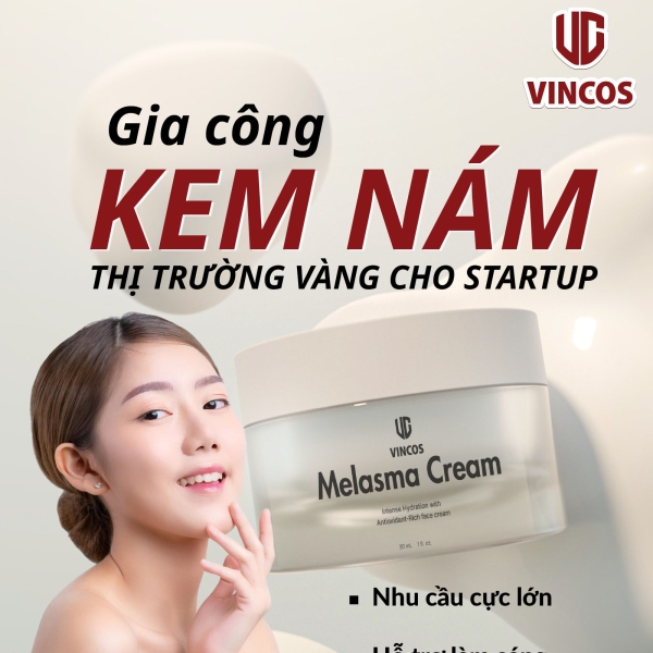 GIA CÔNG KEM NÁM TẠI VINCOS VIỆT NAM