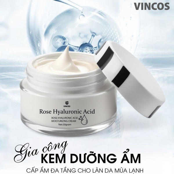 Gia Công Kem Dưỡng Ẩm Tại Vincos